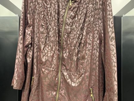 Animal Print Jacket Other Zenergy By Chicos, Size 4 on Sale