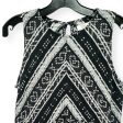 Black & White Dress Casual Maxi True Craft, Size L on Sale