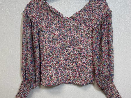 Print Top Long Sleeve Bb Dakota, Size S For Discount