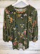 Green Top 3 4 Sleeve Falls Creek, Size M Hot on Sale