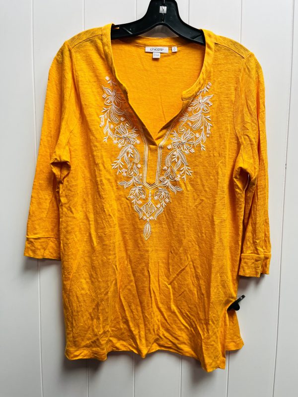 Top Long Sleeve By Chicos  Size: L For Cheap