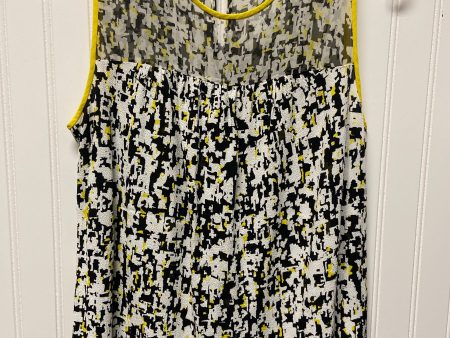 Black & White Top Sleeveless Designer Kate Spade, Size M For Cheap