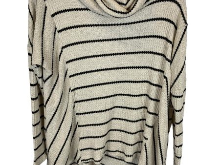 Striped Pattern Top Long Sleeve Eri + Ali, Size M Online Hot Sale