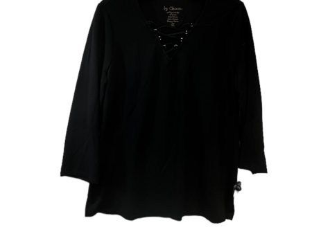 Black Top Long Sleeve Chicos, Size M Fashion