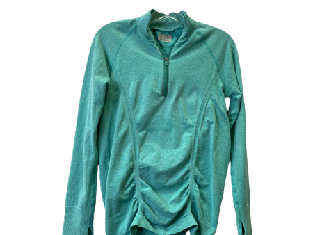 Aqua Athletic Top Long Sleeve Collar By Athleta, Size: M on Sale