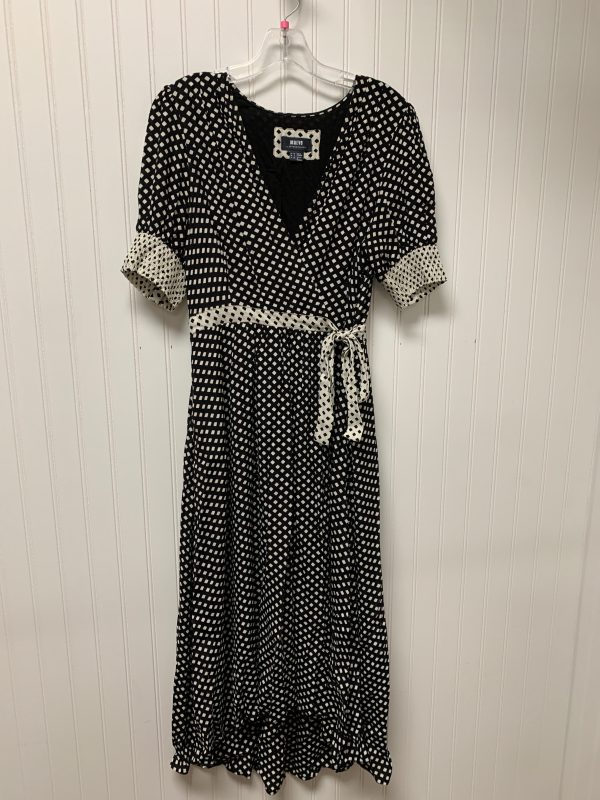 Black & White Dress Casual Maxi Maeve, Size S For Discount