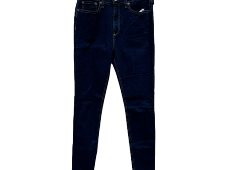 Blue Denim Jeans Skinny By Rag And Bone, Size: 6 Sale