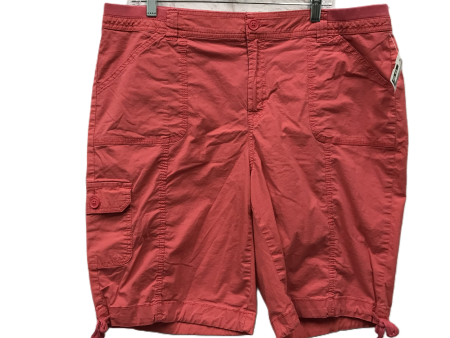 Pink Shorts By St Johns Bay, Size: 18 Online Hot Sale