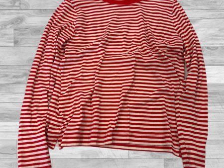 Striped Top Long Sleeve Basic Loft, Size M For Discount