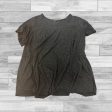 Grey Top Short Sleeve Lane Bryant, Size 18 Online now