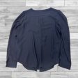 Navy Top Long Sleeve Loft, Size Petite   S Online Sale