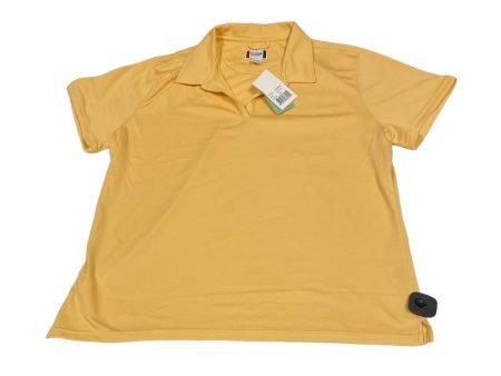 Athletic Top Short Sleeve By CLIQUE  Size: Xxl Online Hot Sale