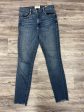 Blue Denim Jeans Designer Frame, Size 2 Online