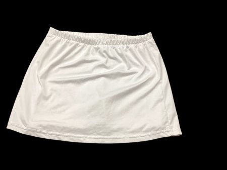 White Athletic Skort Clothes Mentor, Size L For Sale