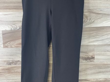 Black Pants Leggings Eileen Fisher, Size Petite  M Supply