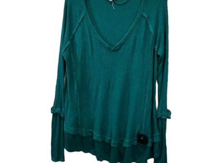 Green Tunic Long Sleeve We The Free, Size Xs For Cheap