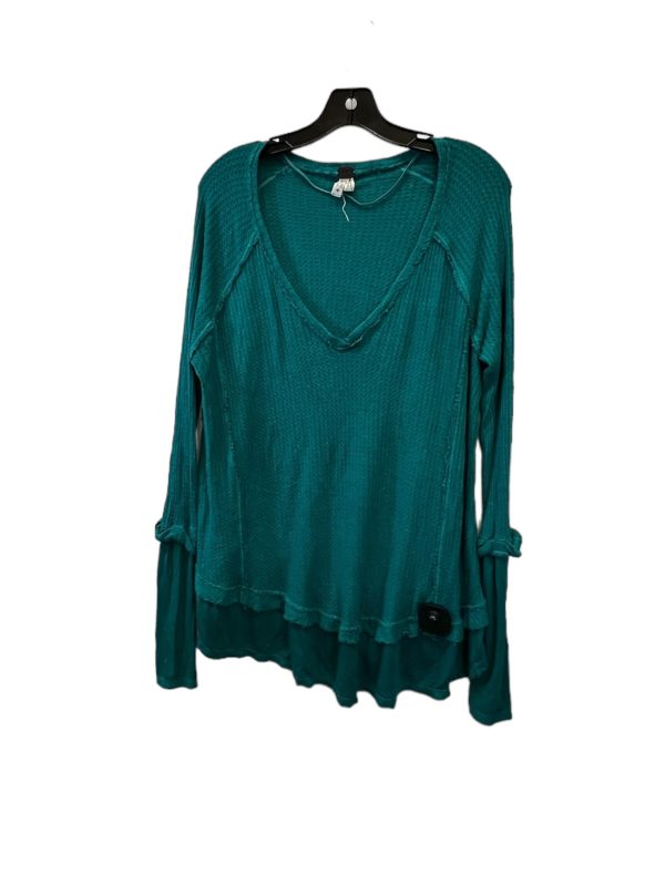 Green Tunic Long Sleeve We The Free, Size Xs For Cheap