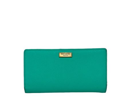 Stacy Newbury Lane Leather Snap Bifold Wallet Designer Kate Spade, Size Medium For Discount