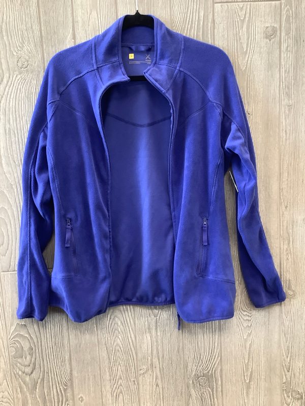 Blue Athletic Sweatshirt Collar Xersion, Size M Online Hot Sale