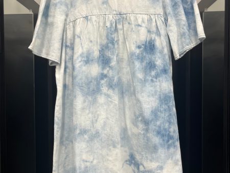 Denim Dress Casual Midi Old Navy, Size M For Discount