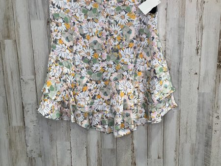 Floral Print Skirt Mini & Short Lc Lauren Conrad, Size S Hot on Sale