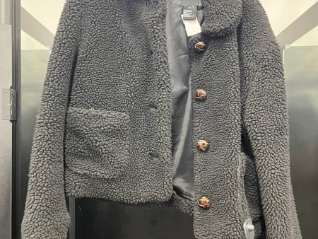 Black Jacket Faux Fur & Sherpa Me Jane, Size Xs on Sale