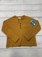 Mustard Top Long Sleeve Madewell, Size Xs Hot on Sale