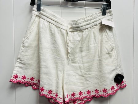 Pink & White Shorts J. Crew, Size S Hot on Sale