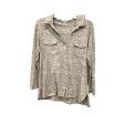 Grey Top Long Sleeve James Perse, Size L Online Sale