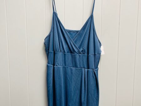 Blue Romper CIDER, Size 1x Online now