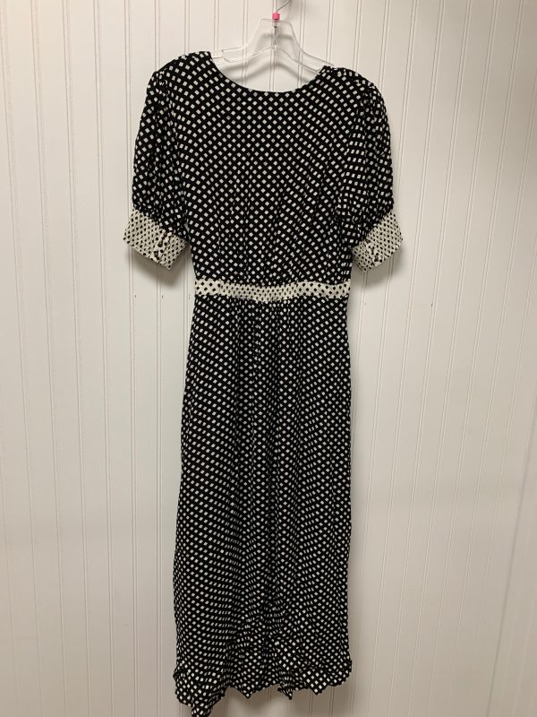 Black & White Dress Casual Maxi Maeve, Size S For Discount