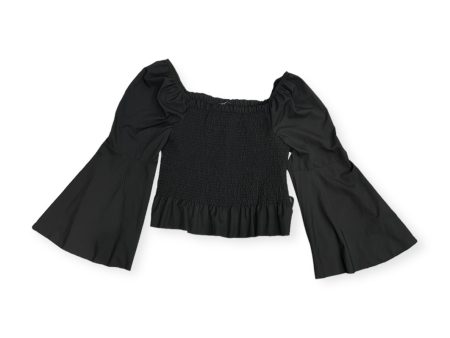 Black Top Long Sleeve Shein, Size 3x Online Sale