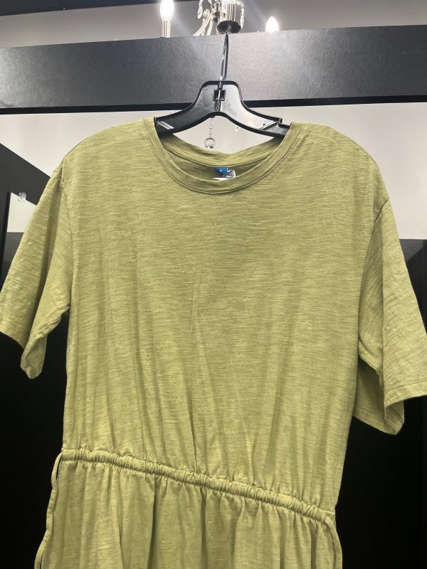 Green Dress Casual Short Old Navy, Size M Online now