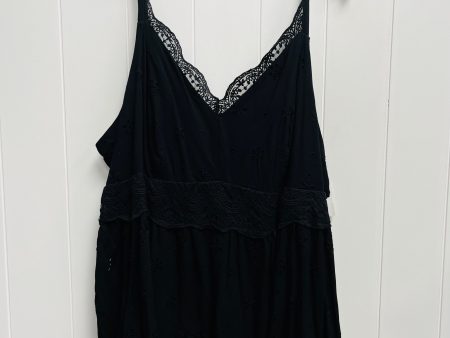 Black Top Sleeveless Torrid, Size 4x on Sale