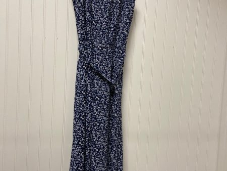 Blue & White Jumpsuit Michael By Michael Kors, Size Xs Online