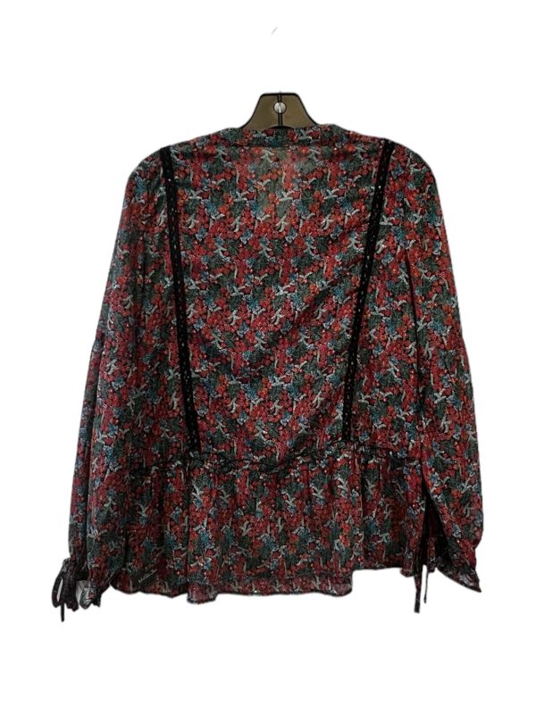 Floral Print Top Long Sleeve Matilda Jane, Size Xs Online Sale