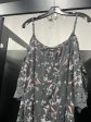 Grey Top 3 4 Sleeve Maurices, Size M on Sale