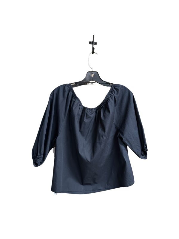 Navy Top 3 4 Sleeve Maeve, Size S For Sale