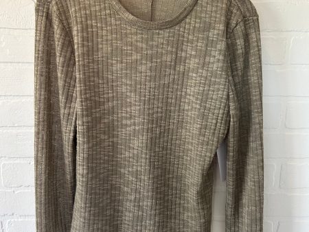 Green Top Long Sleeve Free People, Size M Cheap