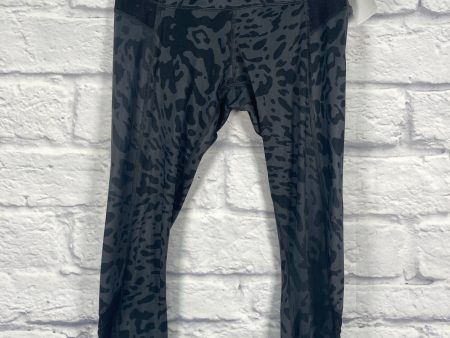 Black & Grey Athletic Capris Lululemon, Size S Cheap