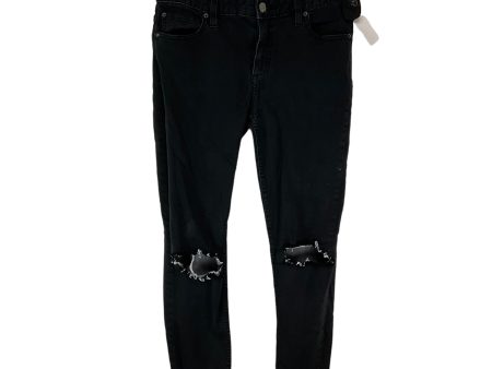 Black Denim Jeans Skinny Free People, Size 6 Supply