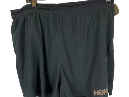 Black Athletic Shorts Hoka, Size L Cheap