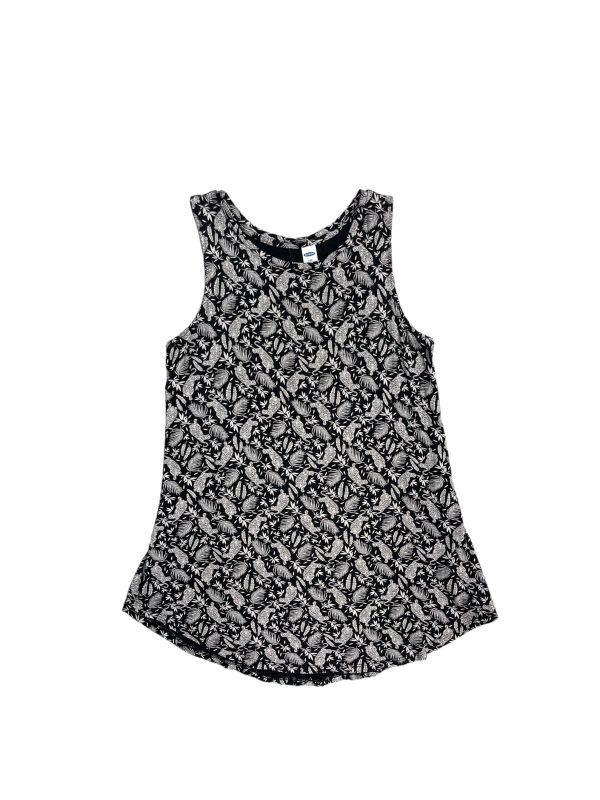 Black White Top Sleeveless Old Navy, Size Xs Discount