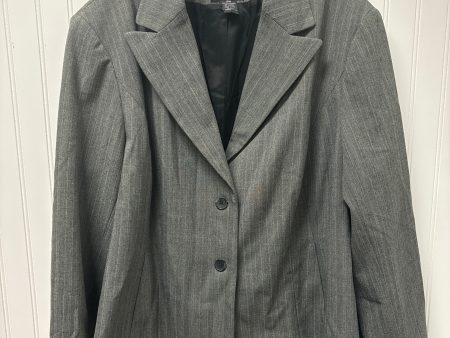 Grey Blazer Rafaella, Size 1x Online