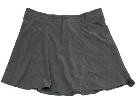 Grey Athletic Skirt Eddie Bauer, Size 18 Online Sale