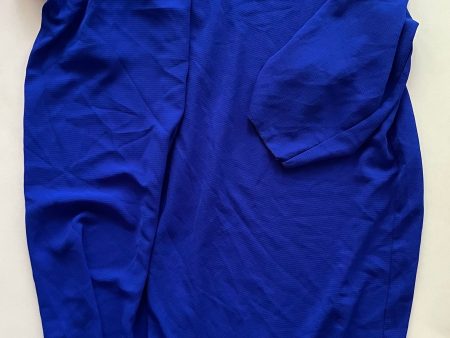 Royal Blue Top 3 4 Sleeve Basic Clothes Mentor, Size 1x Cheap