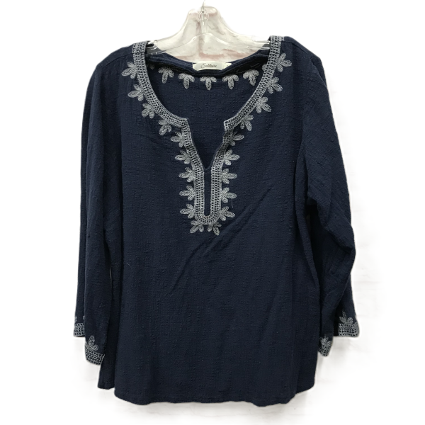 Top Long Sleeve By Solitaire  Size: 2x Online Sale