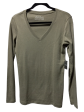 Green Top Long Sleeve Eddie Bauer, Size M on Sale