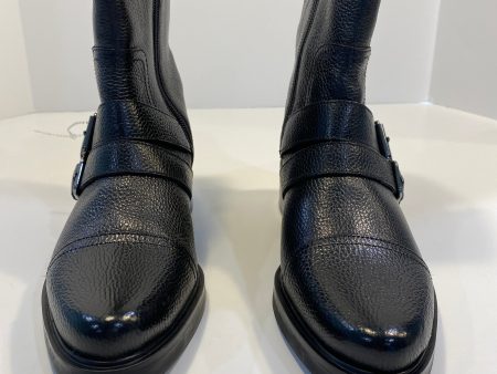 Black Boots Ankle Flats Harley Davidson, Size 7 on Sale