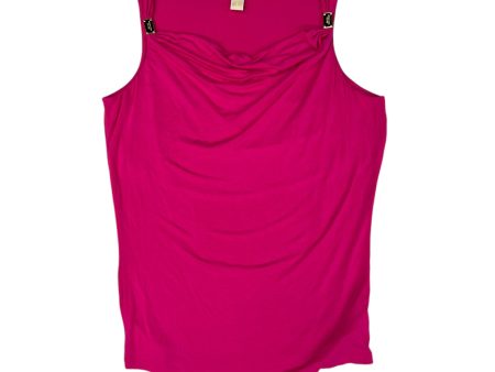 Pink Top Sleeveless Michael Kors, Size S on Sale